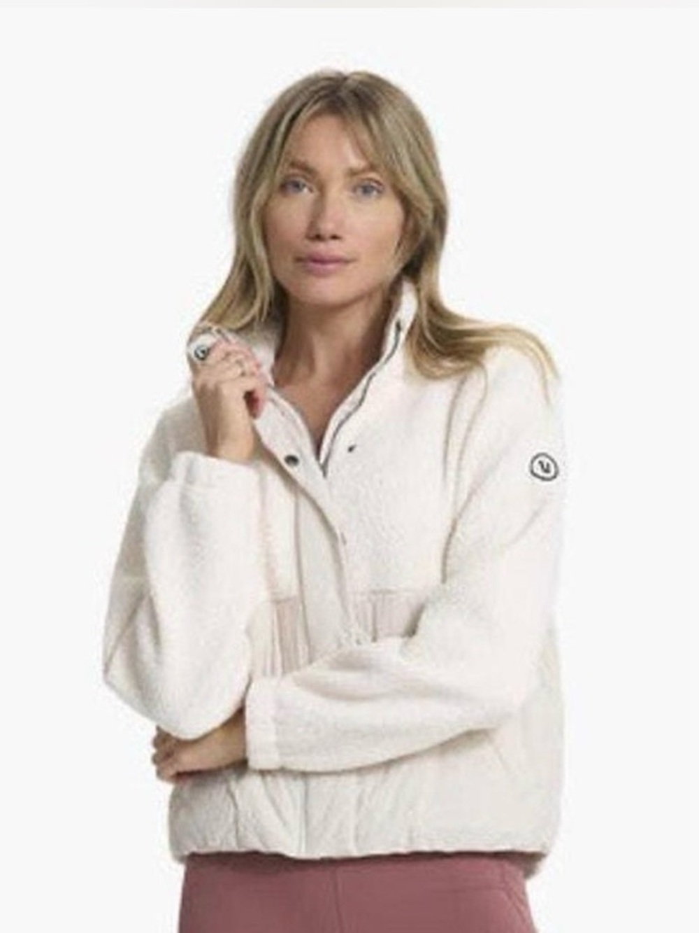 Vuori Sherpa Jacket with Quilted Panels